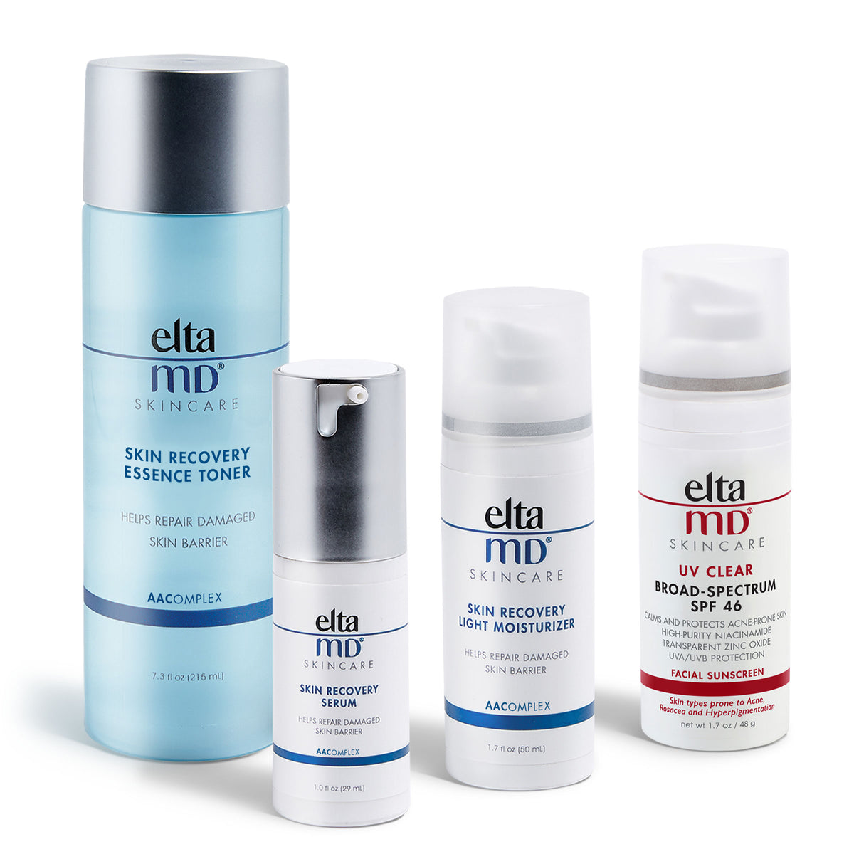 EltaMD Skin Recovery System Kit With UV Clear SPF 46