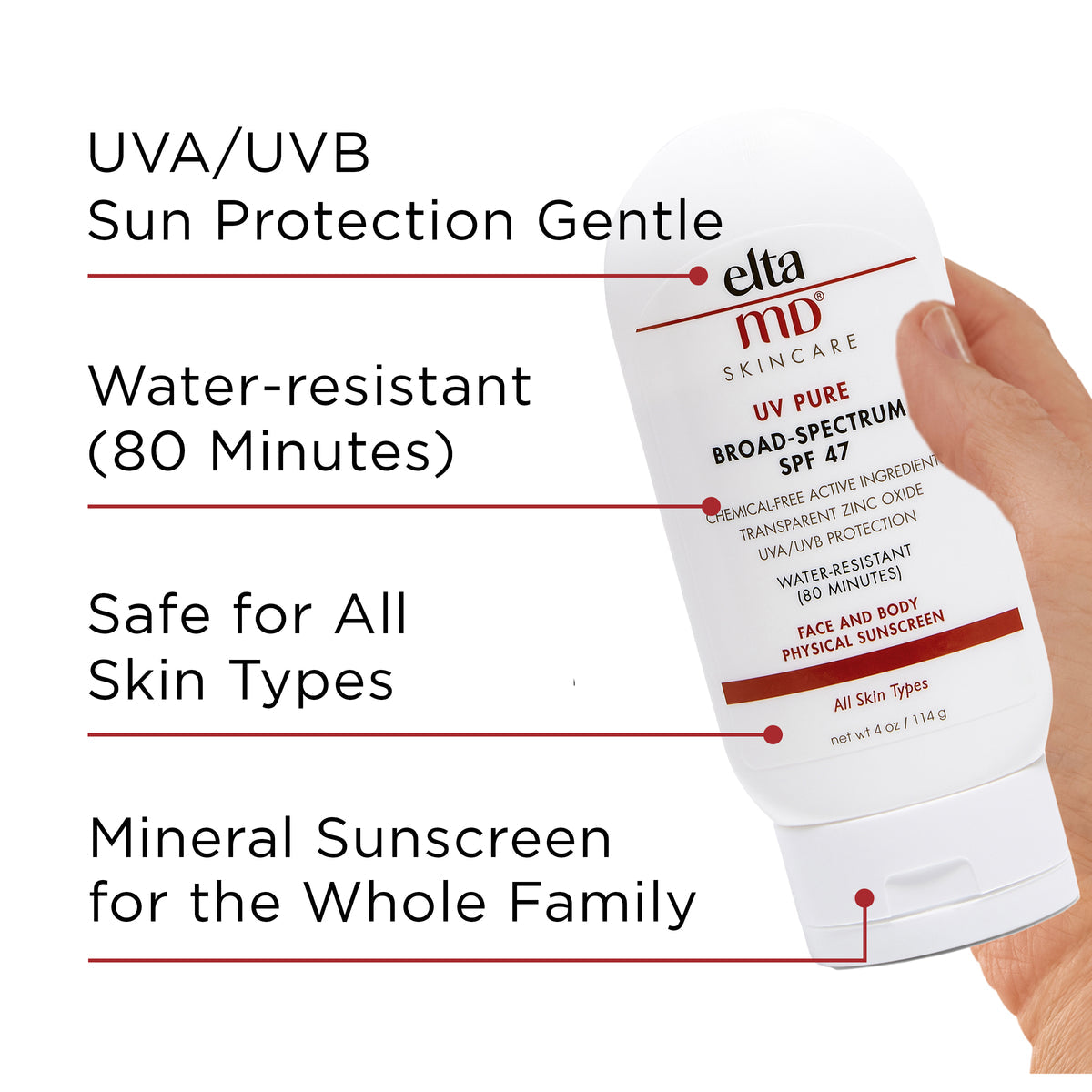 EltaMD UV Pure Broad-Spectrum SPF 47